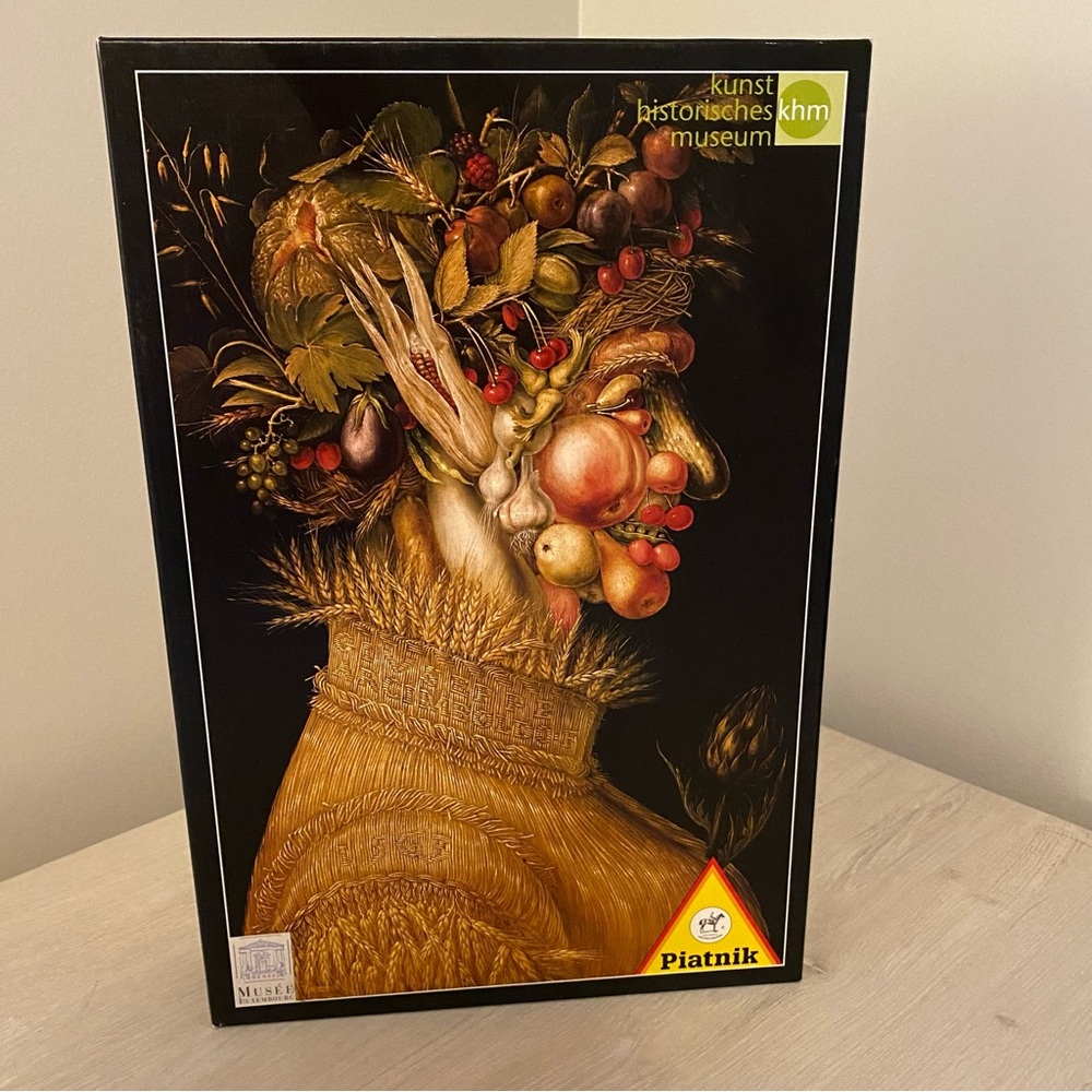 Piatnik 1000pc Art Puzzle Sommer 1563 Arcimboldo Vintage Style Jigsaw 26x17